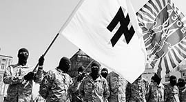Ukraine Nazi Azov brigade