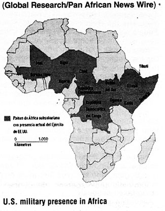 US military presence in Africa