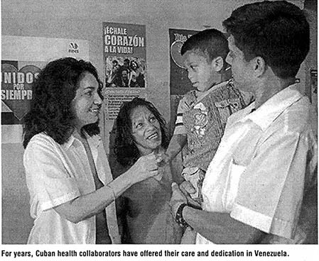 Cuban_health-care_provided to Venezuela