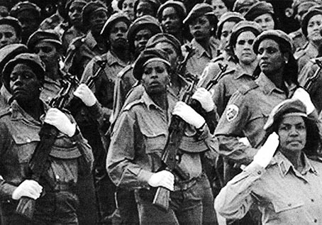Cuba's women play a major role in defending the revolution