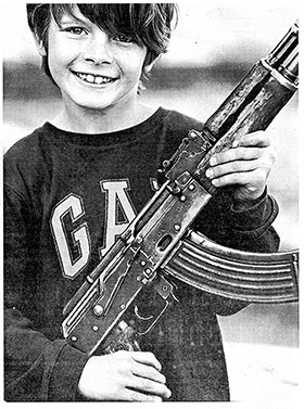 US gun-culture begins at an early age