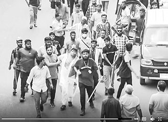 Bangladesh vigilante thruggery during Yunnus coup events