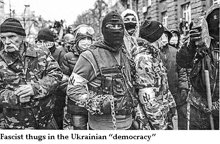 Ukraine-saturated with Nazism